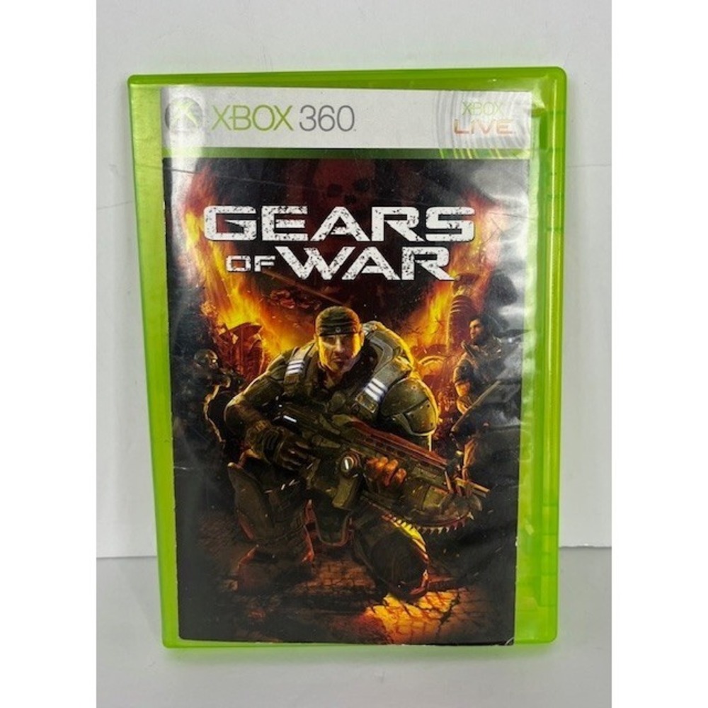 Gears of War (Microsoft Xbox 360, 2006) CIB Complete w/ Manual